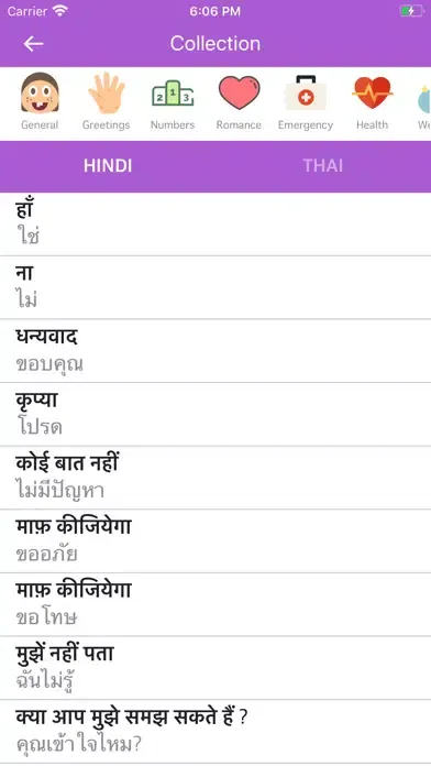 صور Hindi Thai Dictionary