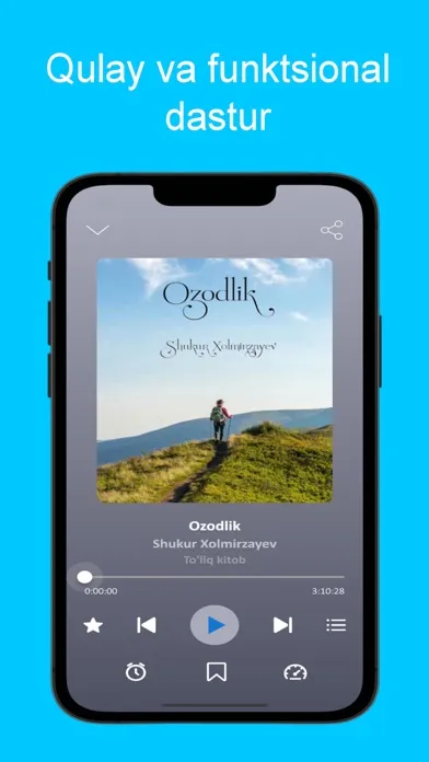 Tangkapan skrin Soundbook audiokitoblar