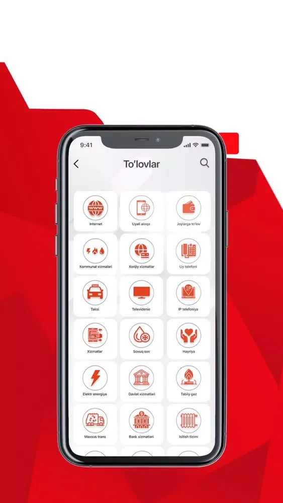 Ziraat Mobile Uzbekistan سکرین شاٹس