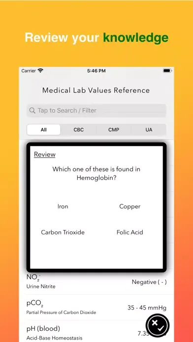 تصاویر Medical Lab Values Reference