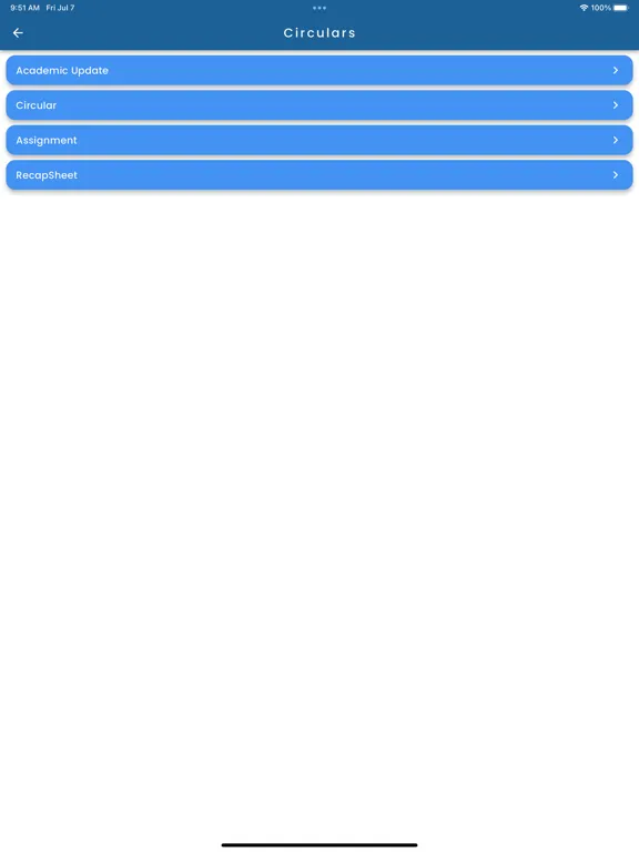 Ảnh chụp màn hình của Gyan Devi School, Gurugram iPad 