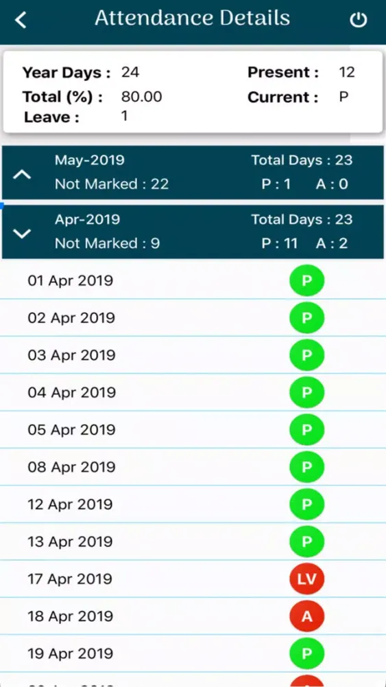 GD Goenka Rohini Parent App Screenshots