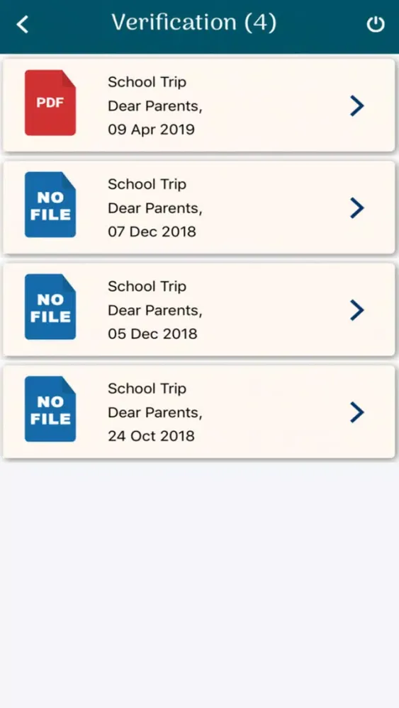 GD Goenka Rohini Parent App Screenshots