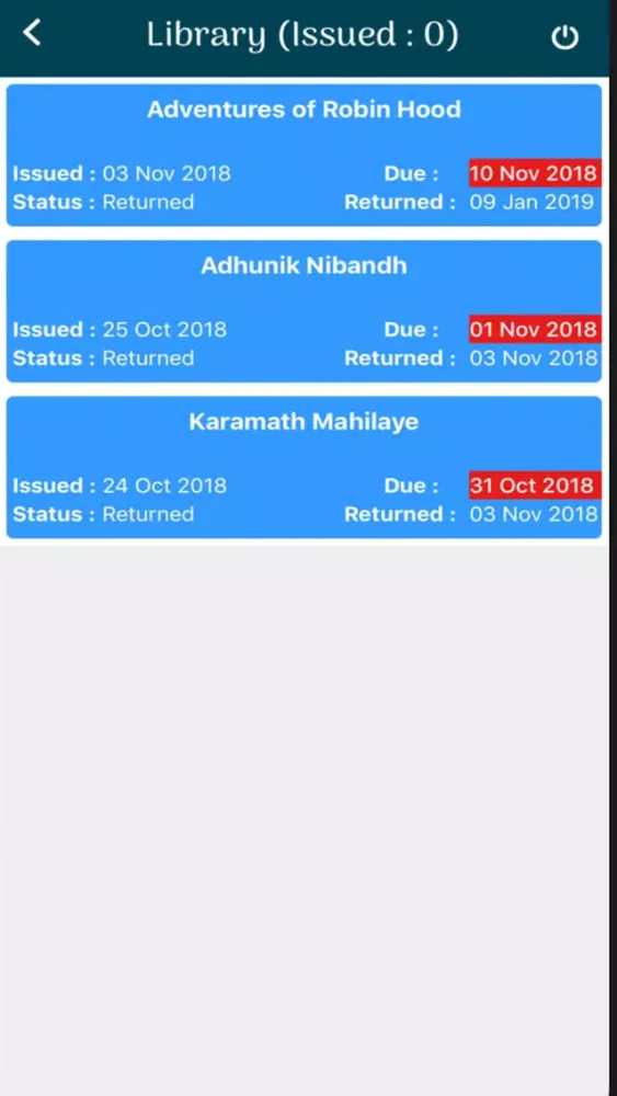 GD Goenka Rohini Parent App Screenshots