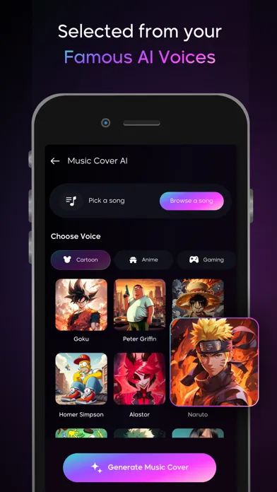 AI Cover Songs : Music AI应用截图