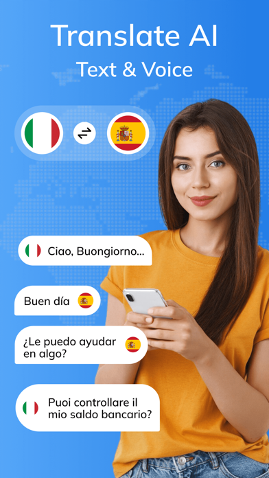 Translator AI : Text & Voice স্ক্রিনশট