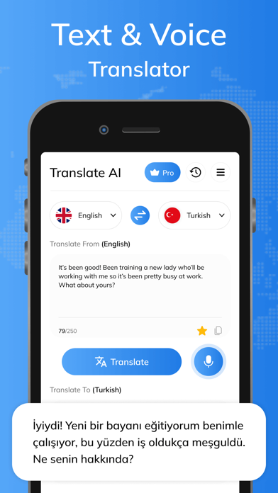 Translator AI : Text & Voice স্ক্রিনশট