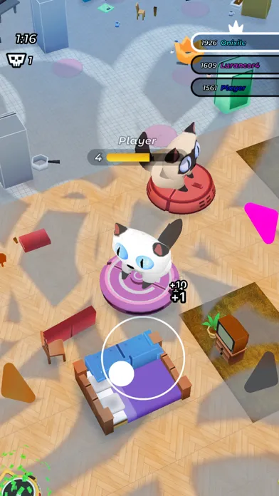 Cat cleaning: cute pvp games应用截图