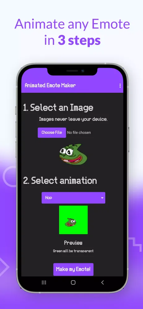 Animated Emote Maker Screenshots