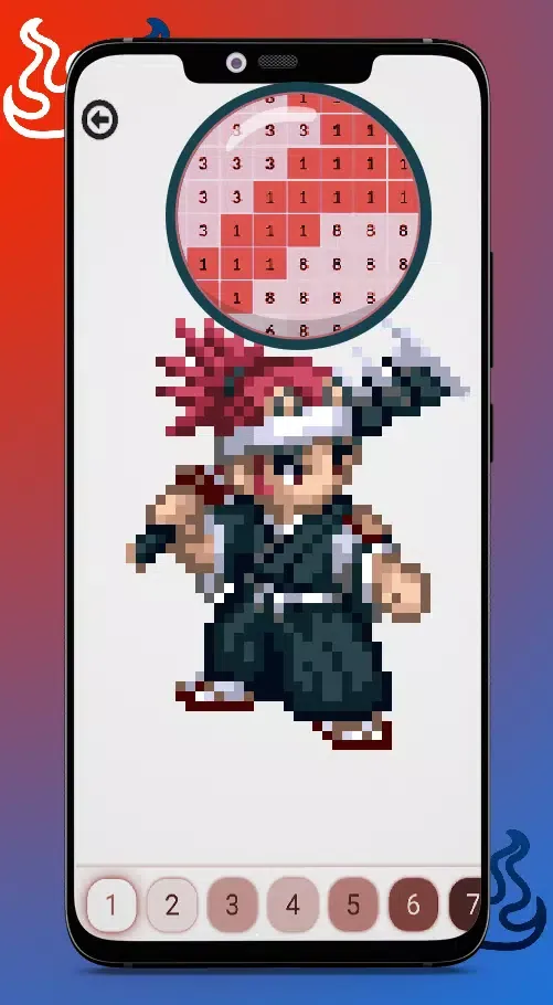 Capturas de pantalla de Bleach Color By Number