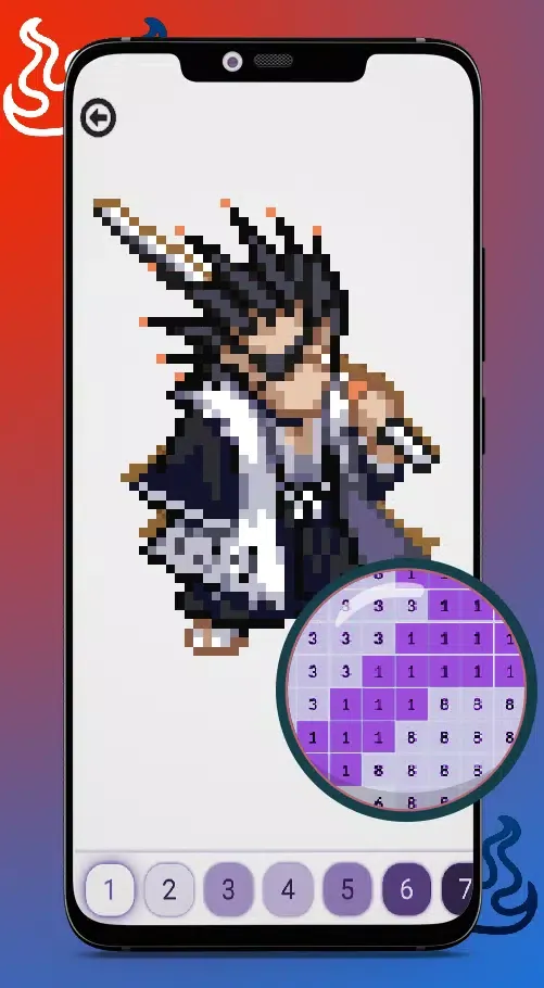 Capturas de pantalla de Bleach Color By Number