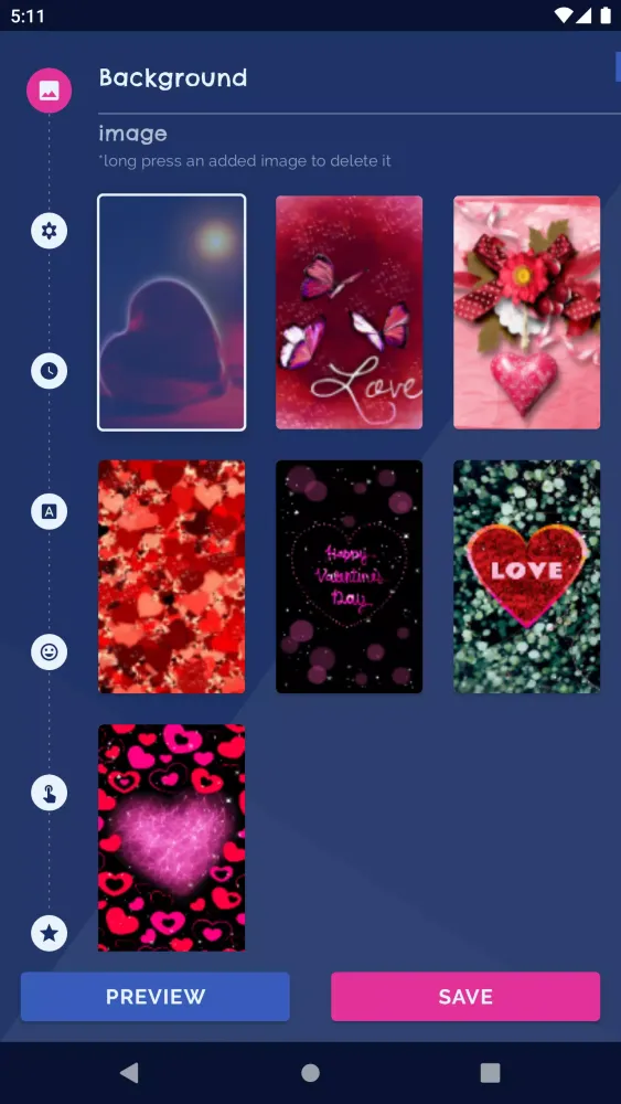 Screenshot di Love You Live Wallpaper