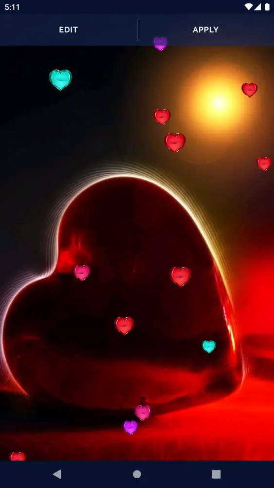 Screenshot di Love You Live Wallpaper