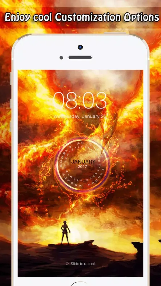 ภาพหน้าจอของ Theme your device for Team Valor
