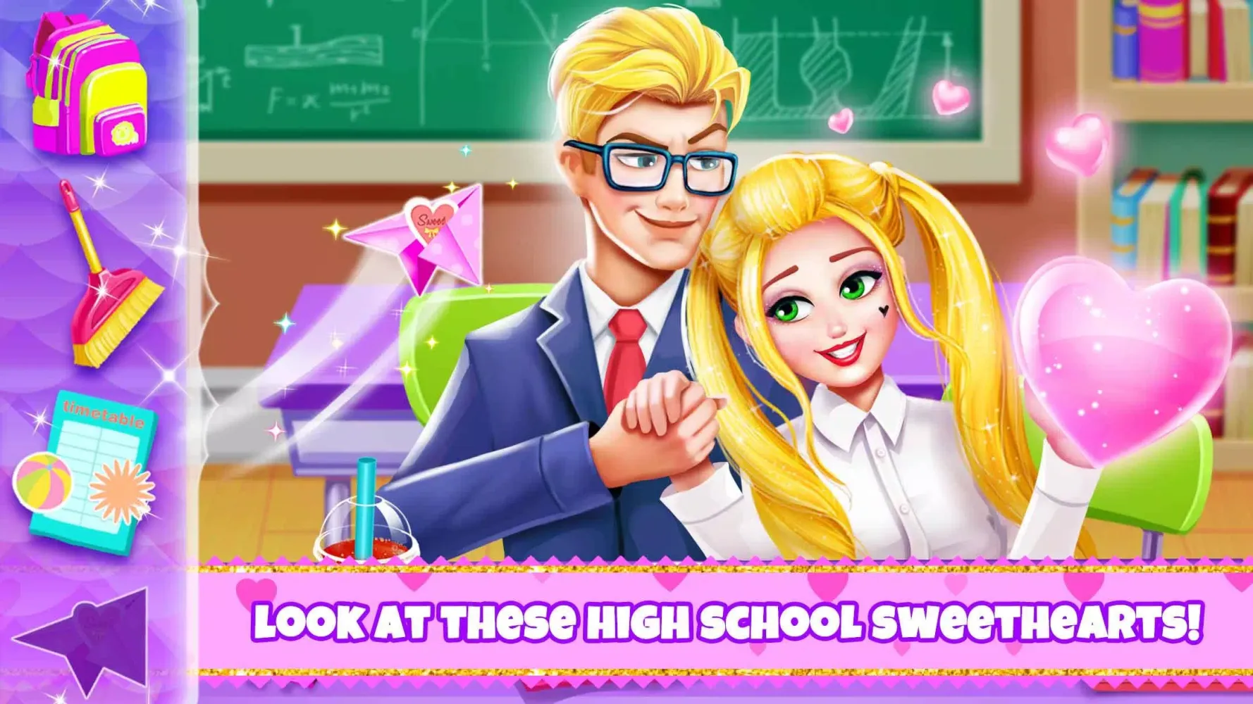 Captures d'écran de Vampire Games High School Love