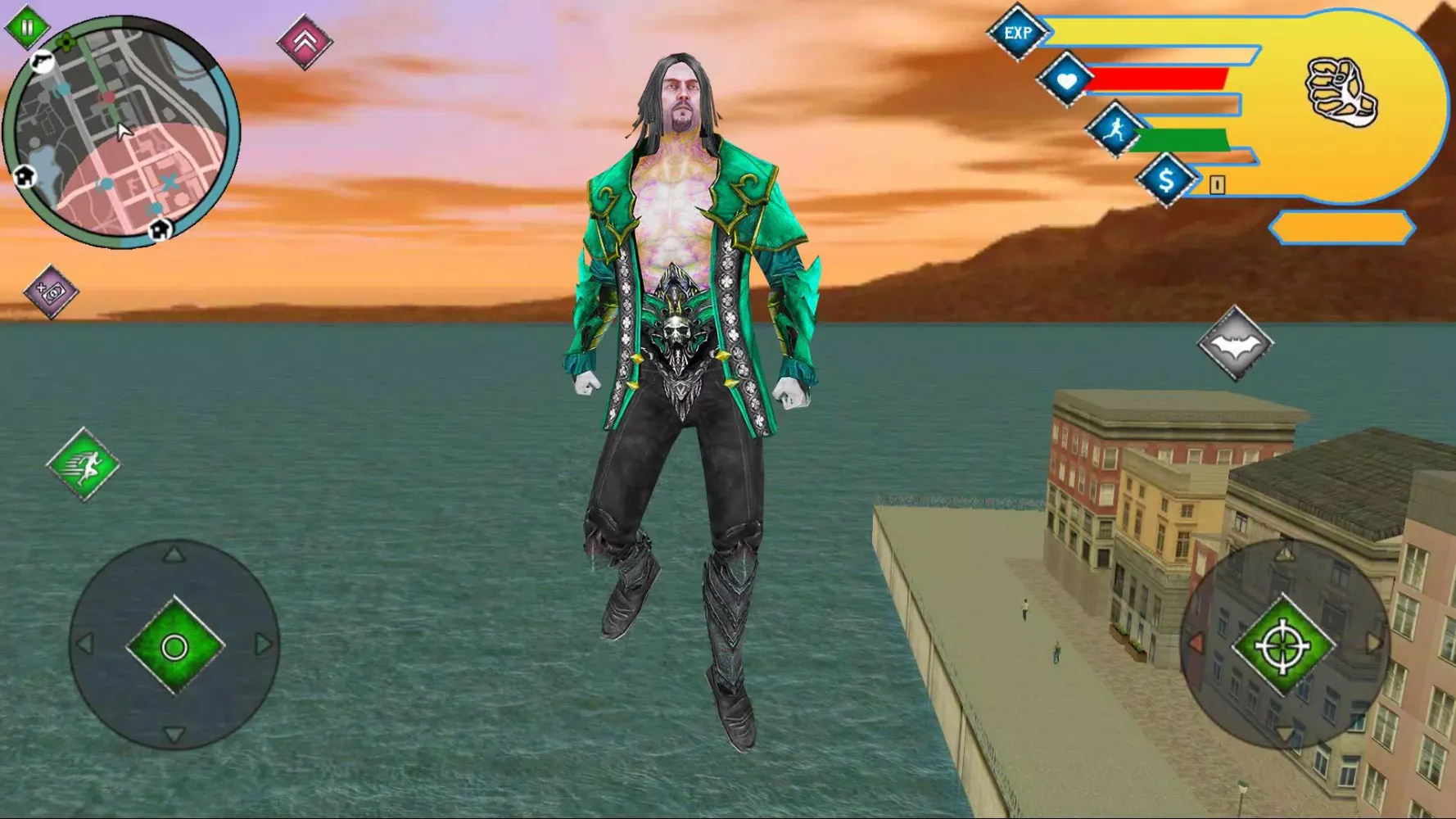 Capturas de tela do Vampire Rope Hero Gangster Cri