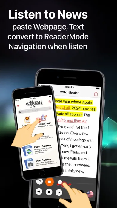 WatchRead Screenshots