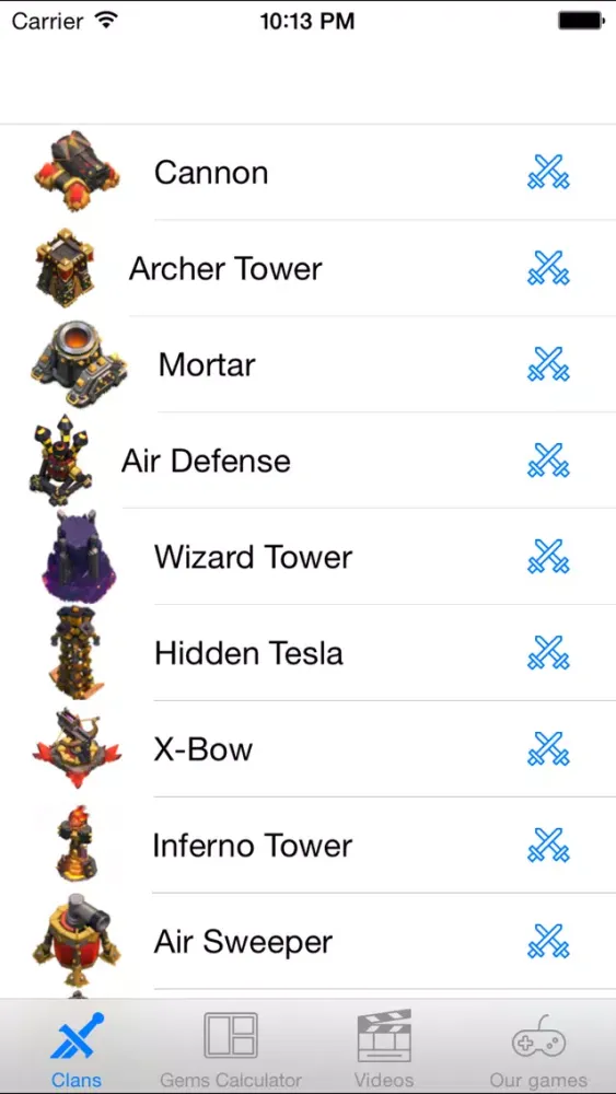 Free Gems Guide Calculator for Clash Of Clans - Coc & Xmod - No Hack Screenshots