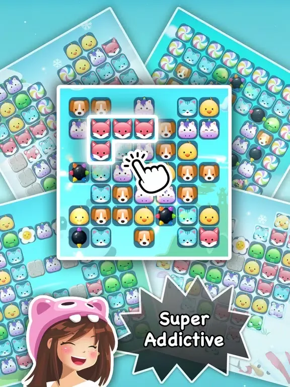 صور Pop Pet - Match Animal Puzzle iPad 