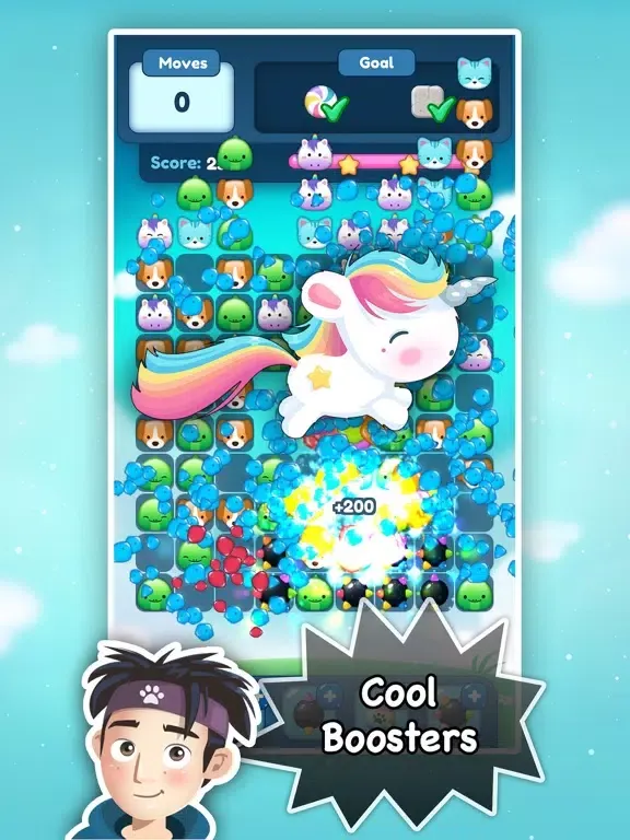صور Pop Pet - Match Animal Puzzle iPad 