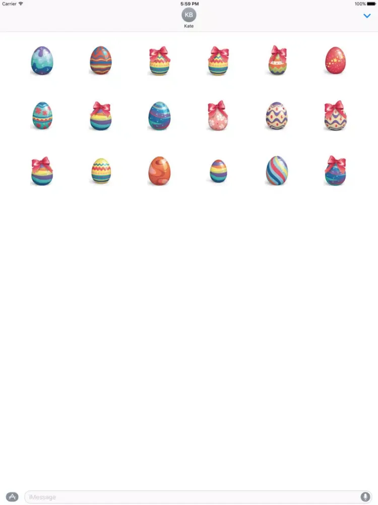 تصاویر Sticker Me: Easter-Eggs iPad 
