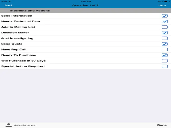 Capturas de pantalla de Spotlighter Plus iPad 