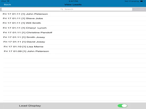 Capturas de pantalla de Spotlighter Plus iPad 