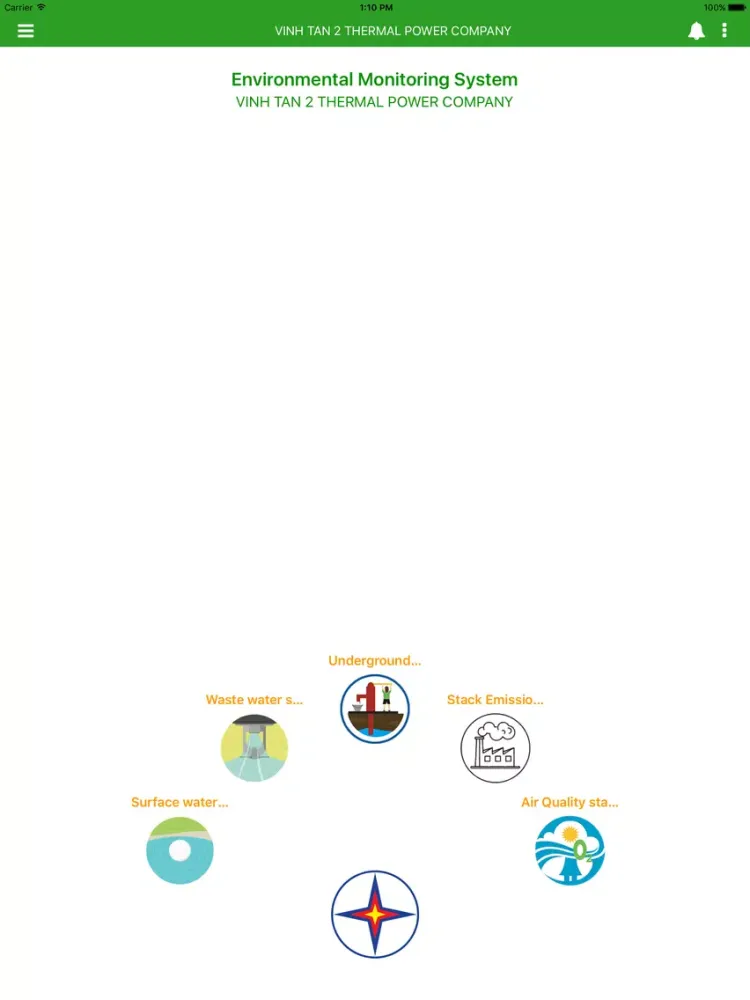 ภาพหน้าจอของ VT2TPC EMS iPad 
