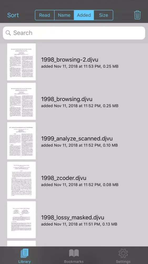 One DjVu Screenshots