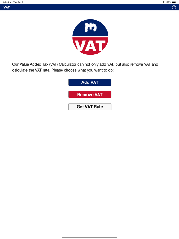 VAT iPad  Ekran Görüntüleri