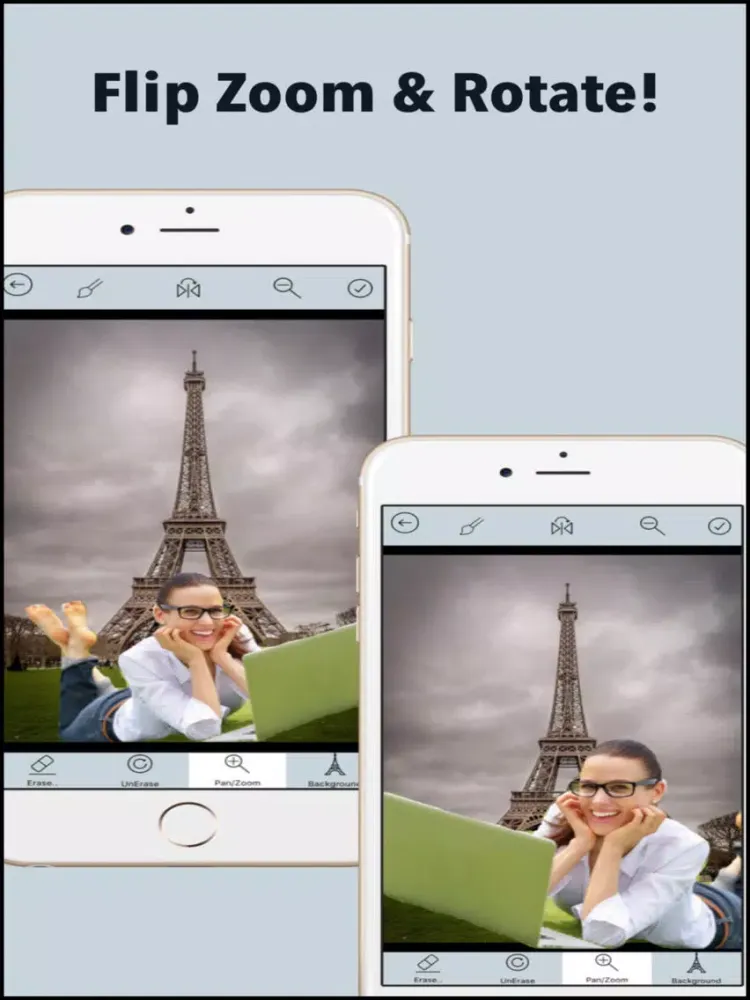 Pop Me Out Pro - Erase & Overlay Photo Background iPad  سکرین شاٹس