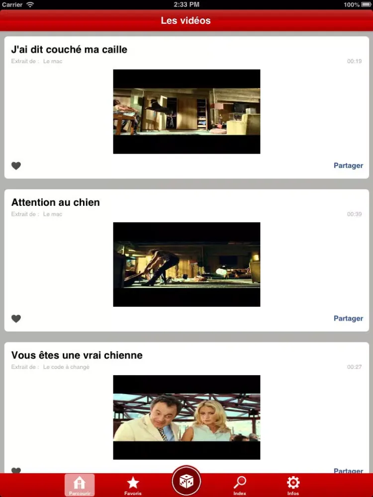 Capturas de pantalla de Rire pour tous ! iPad 