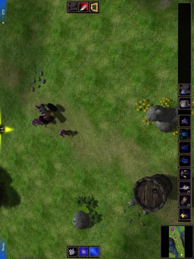 Tangkapan layar Castle Wars: Rush iPad 