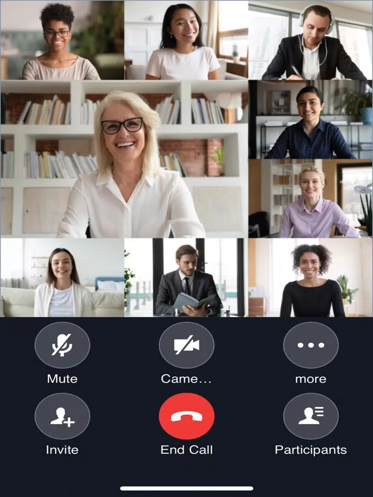 Capturas de pantalla de G2G Video Meetings iPad 