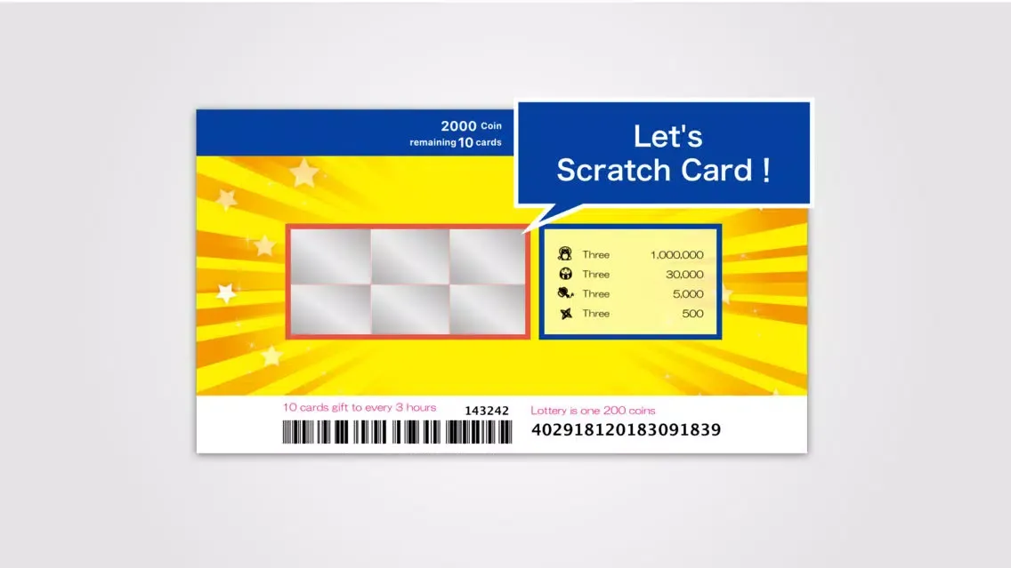 The Scratch Card Ekran Görüntüleri