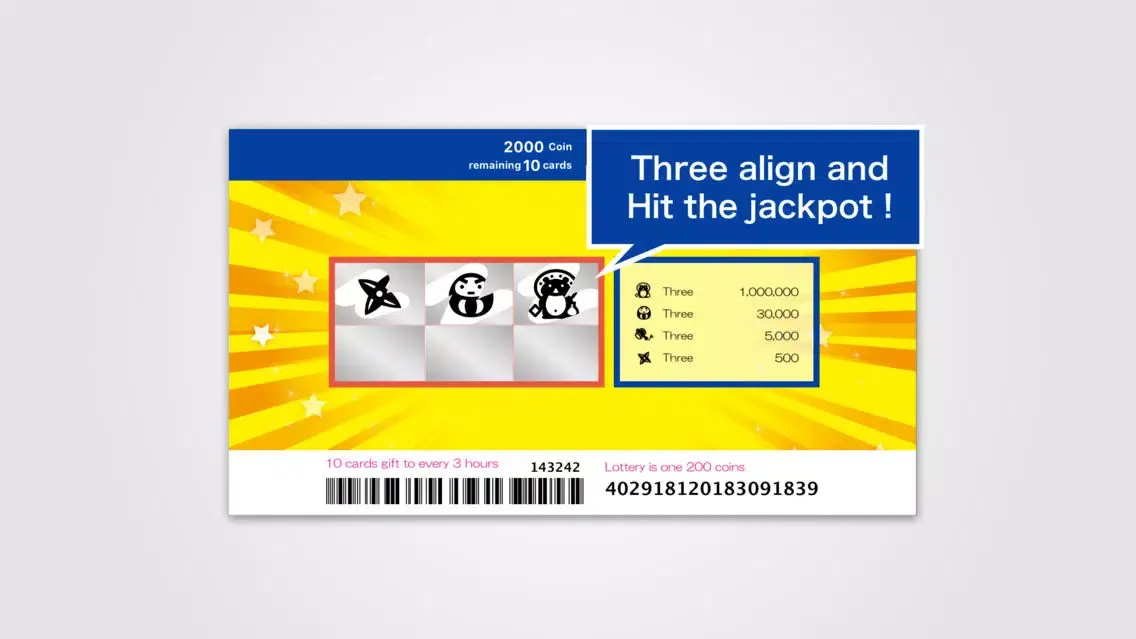 The Scratch Card Ekran Görüntüleri