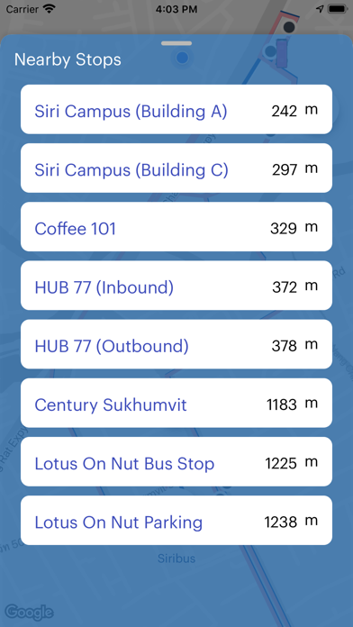 Ảnh chụp màn hình của Siribus