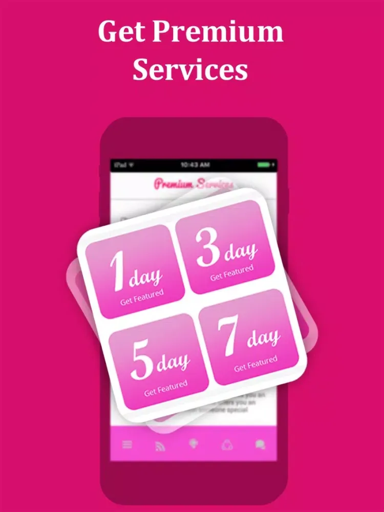 Screenshot di ChatOnePlus - Best Dating App iPad 
