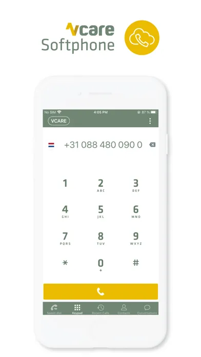 Vcare Softphone应用截图
