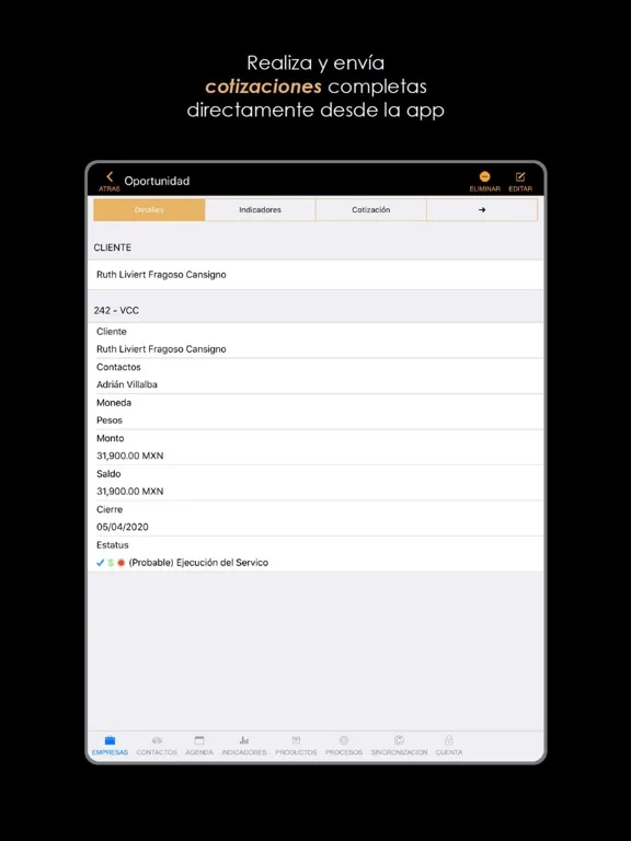 Screenshot di VCC Movil iPad 