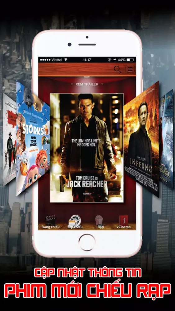 تصاویر vCinema-Lịch phim chiếu rạp, phim tv, trailer