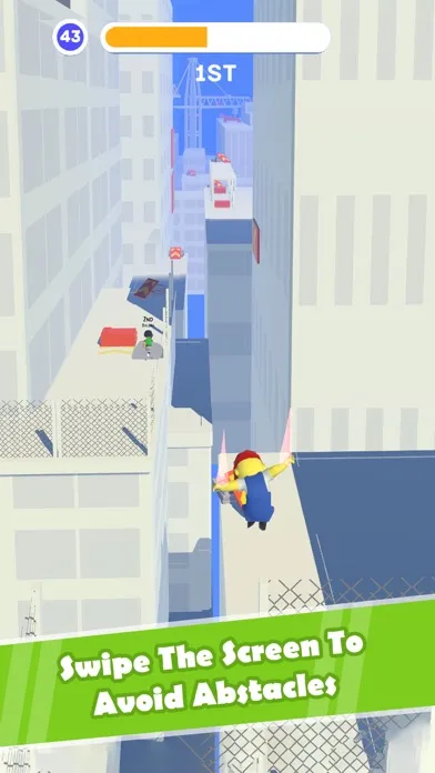 Captures d'écran de Parkour Race - Fun Run Games
