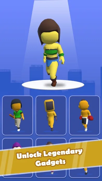 Captures d'écran de Parkour Race - Fun Run Games