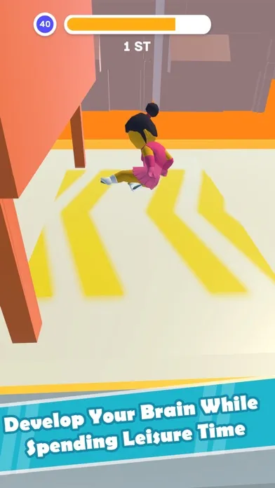 Captures d'écran de Parkour Race - Fun Run Games