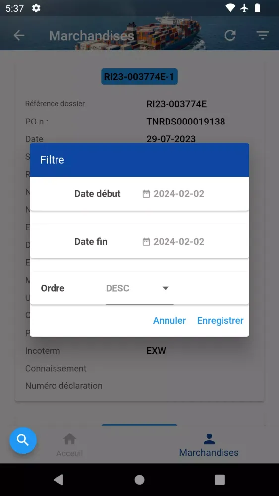 TraLIS Connect Screenshots