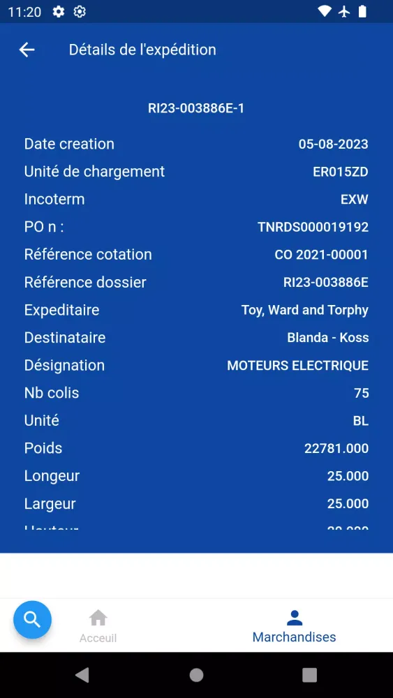 TraLIS Connect Screenshots