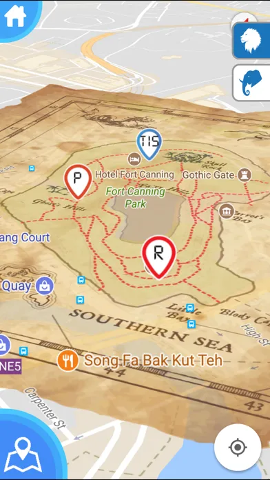 Tangkapan skrin Seek&Spot - Gamification