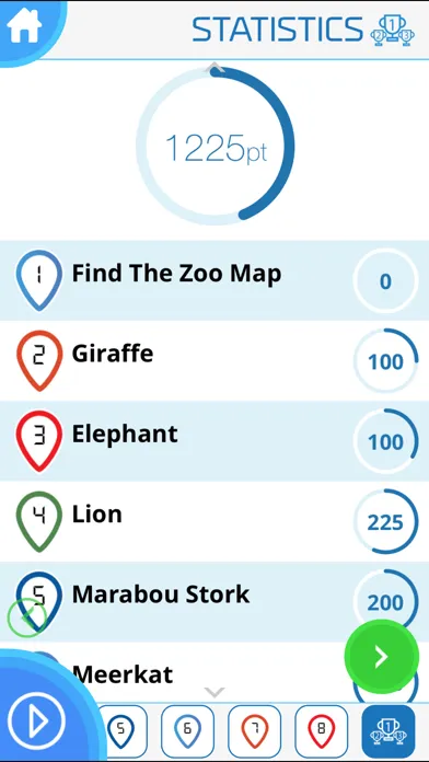 Tangkapan skrin Seek&Spot - Gamification