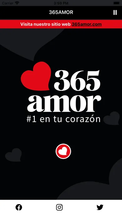 Capturas de pantalla de 365AMOR