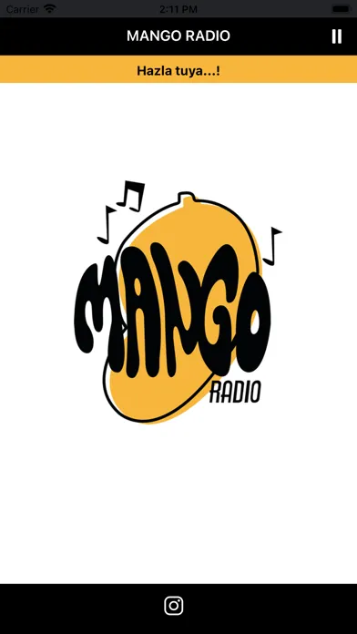 ภาพหน้าจอของ MANGO RADIO